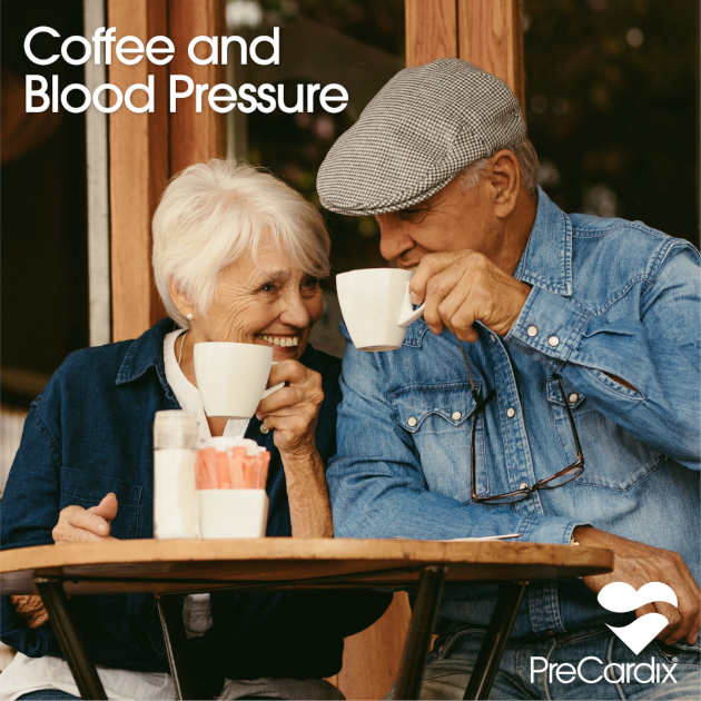 Happy senior husband and wife enjoying a leisurely coffee break outdoors, exemplifying a content and healthy lifestyle.