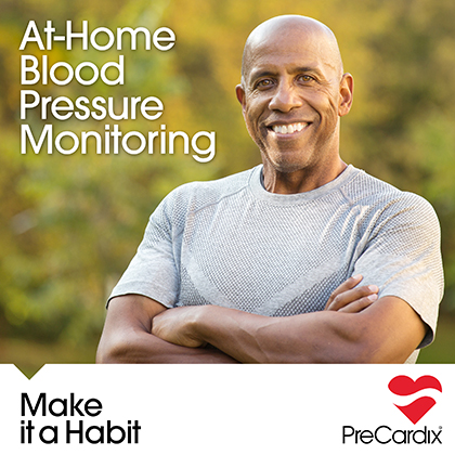At home blood pressure monitoring